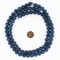 The Bead Chest Matte Round Lapis Lazuli Beads (10mm): Organic Gemstone Round Spherical Energy Stone Healing Power Crystal for Jewelry Bracelet Mala Necklace Making